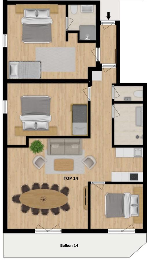 Almtraum Berwang Apartment ภายนอก รูปภาพ